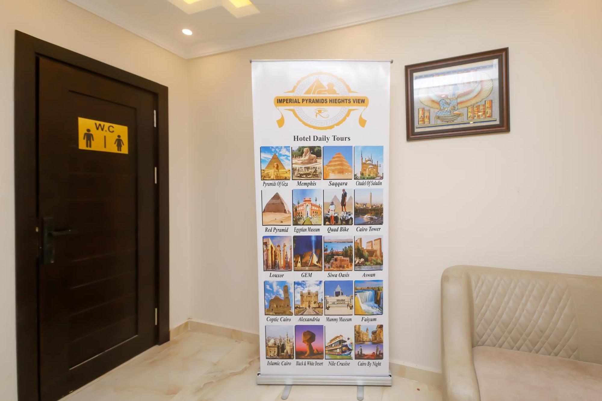Imperial Pyramids Heights View Bed & Breakfast Nazlet el-Sisi Ngoại thất bức ảnh