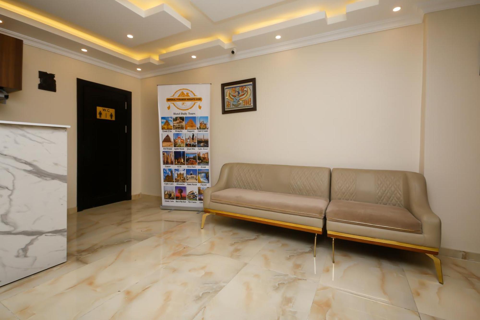 Imperial Pyramids Heights View Bed & Breakfast Nazlet el-Sisi Ngoại thất bức ảnh