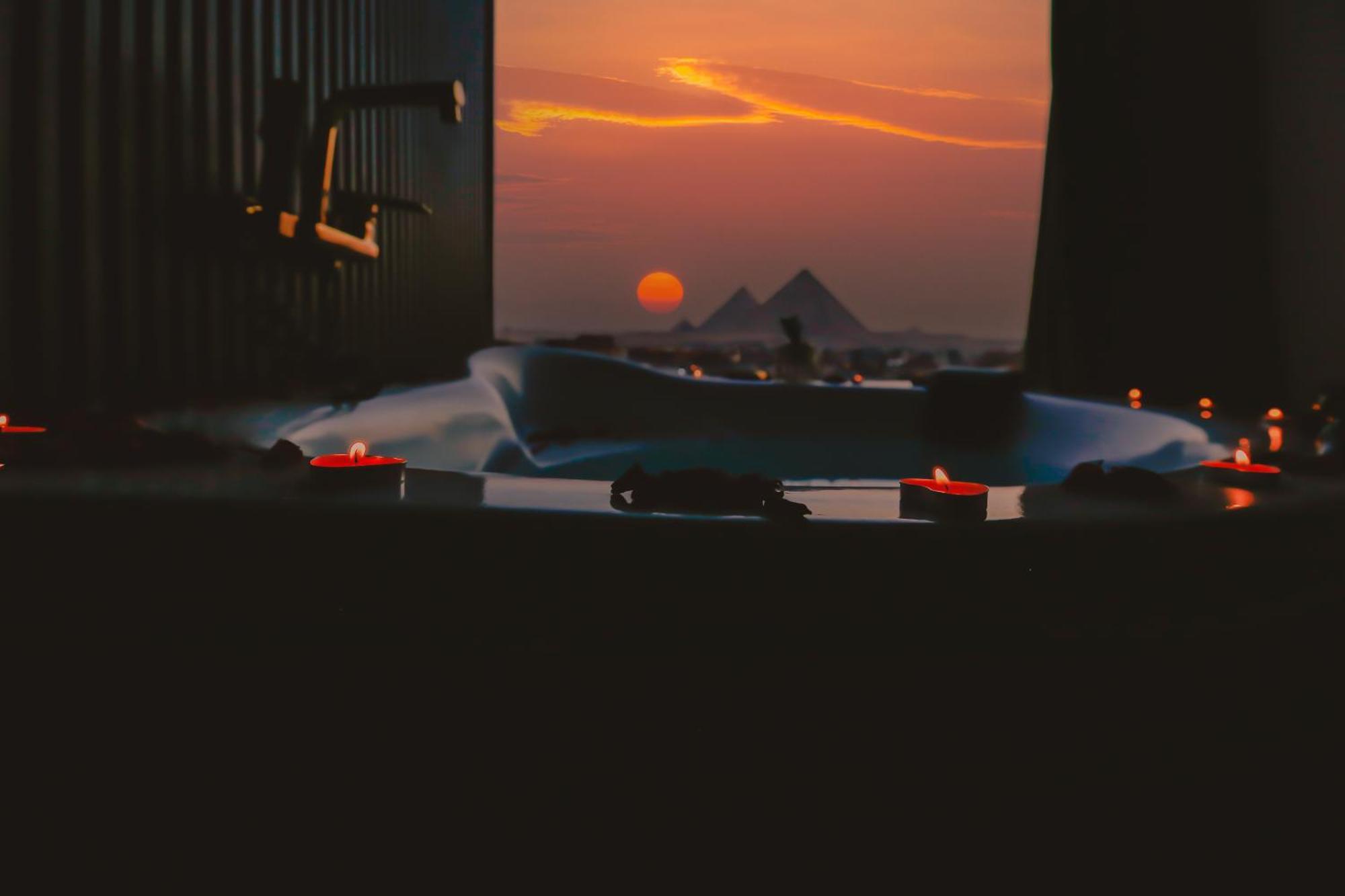 Imperial Pyramids Heights View Bed & Breakfast Nazlet el-Sisi Ngoại thất bức ảnh