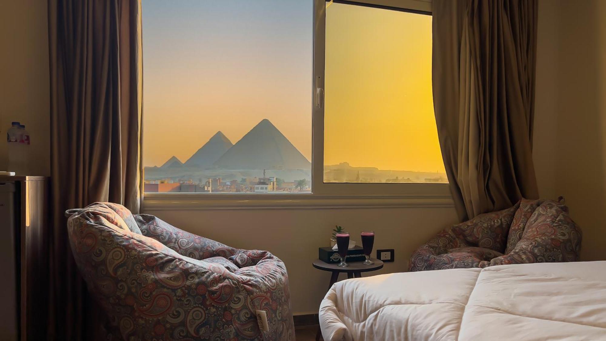 Imperial Pyramids Heights View Bed & Breakfast Nazlet el-Sisi Ngoại thất bức ảnh